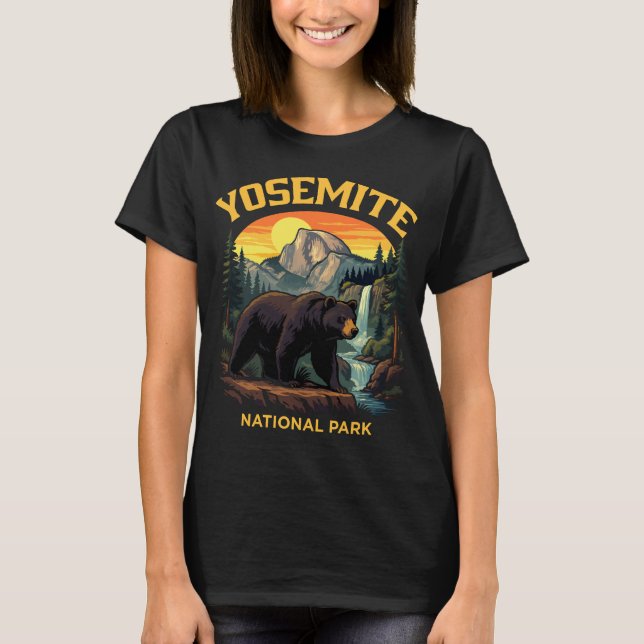 Camiseta Parque nacional Yosemite (Anverso)