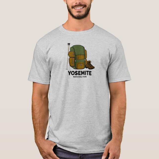 Camiseta Parque nacional Yosemite (Anverso)