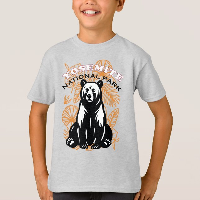 Camiseta Parque nacional Yosemite (Anverso)