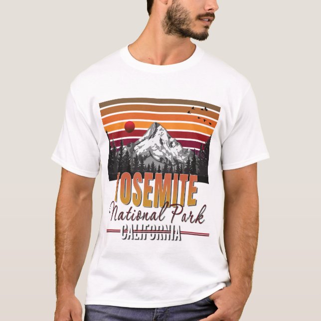 Camiseta Parque nacional Yosemite (Anverso)