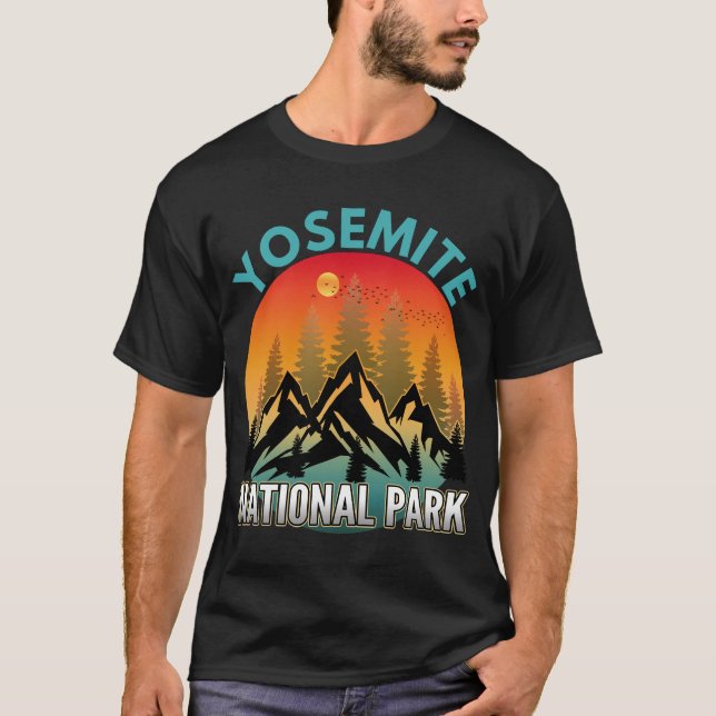 Camiseta Parque nacional Yosemite (Anverso)