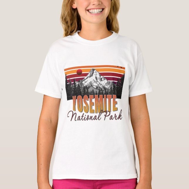 Camiseta Parque nacional Yosemite (Anverso)