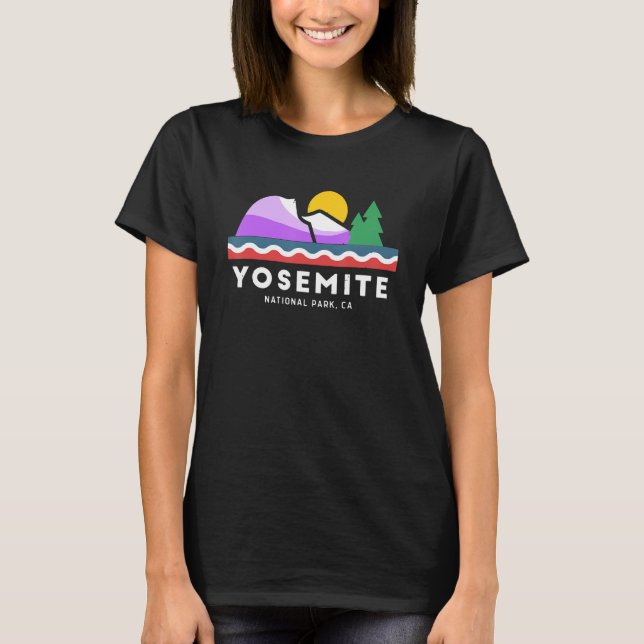 Camiseta Parque nacional Yosemite (Anverso)