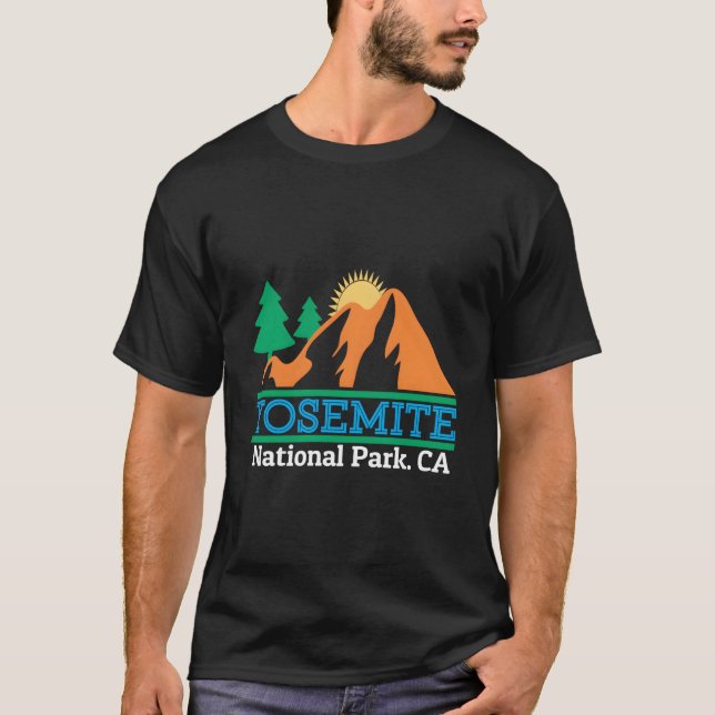 Camiseta Parque nacional Yosemite (Anverso)
