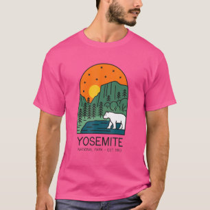 Camiseta Parque nacional Yosemite 1890 California Mariposa 