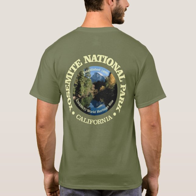 Camiseta Parque nacional Yosemite 2 (Reverso)