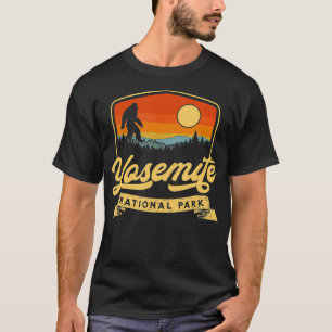 Camiseta Parque nacional Yosemite Bigfoot Sasquatch Nature 