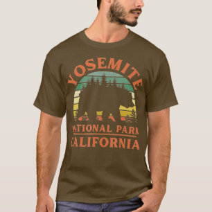 Camiseta Parque nacional Yosemite, California Bear Nature H