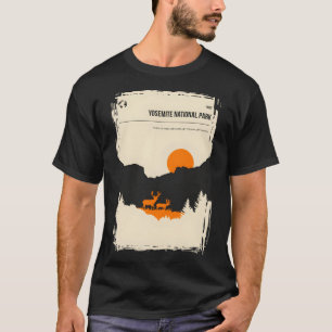 Camiseta Parque Nacional Yosemite, California Nature Minima