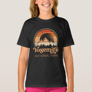 Camiseta Parque nacional Yosemite, California Retro Vintage