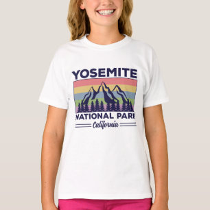 Camiseta Parque Nacional Yosemite, California, Senderismo R