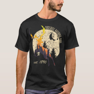Camiseta Parque Nacional Yosemite California Sierra