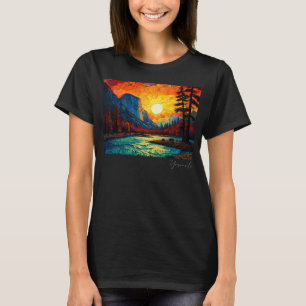 Camiseta Parque nacional Yosemite Camping Senderismo Mou al