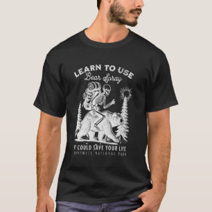Camiseta Parque Nacional Yosemite, Correa divertida de send