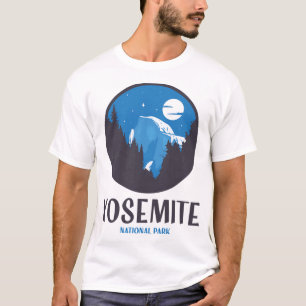 Camiseta Parque nacional Yosemite de media doma