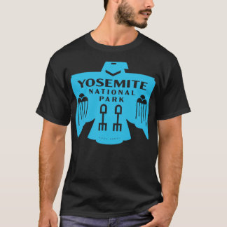 Camiseta Parque nacional Yosemite de pájaro nativo american