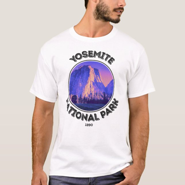 Camiseta Parque nacional Yosemite El Capitan (Anverso)