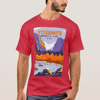 Camiseta Parque Nacional Yosemite El Capitan En El Califo O