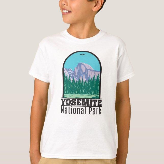 Camiseta Parque nacional Yosemite Half Dome California T-Sh (Anverso)