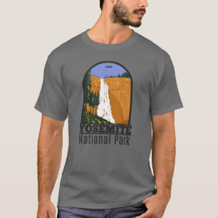 Camiseta Parque nacional Yosemite Nevada Falls California