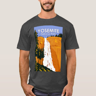 Camiseta Parque nacional Yosemite Nevada Falls California V