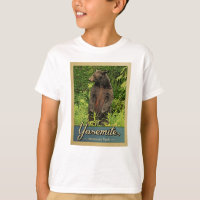 Parque nacional Yosemite Oso Vintage