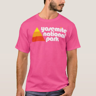 Camiseta Parque nacional Yosemite Retro