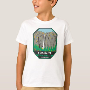 Camiseta Parque nacional Yosemite Ribbon Falls California