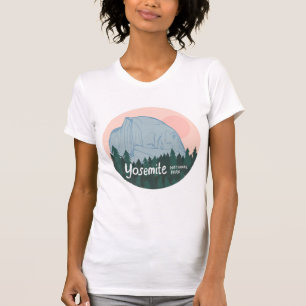 Camiseta Parque Nacional Yosemite semdomo rosado