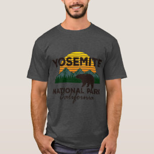 Camiseta Parque Nacional Yosemite Sierra Nevada Oso Negro S