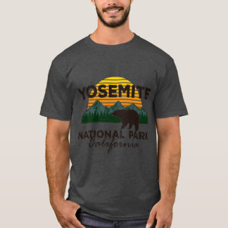Camiseta Parque Nacional Yosemite Sierra Nevada Oso Negro S
