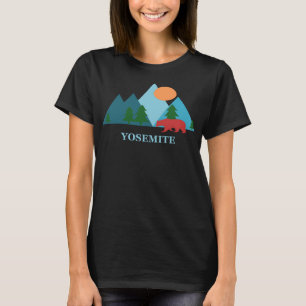 Camiseta Parque nacional Yosemite, Souvenir de vacaciones