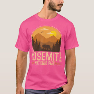 Camiseta Parque nacional Yosemite Tee Adventure Retro Vinta
