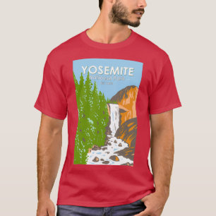 Camiseta Parque nacional Yosemite Vernal Fall California Vi