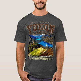 Camiseta Parque nacional Yukon Kluane Canadá
