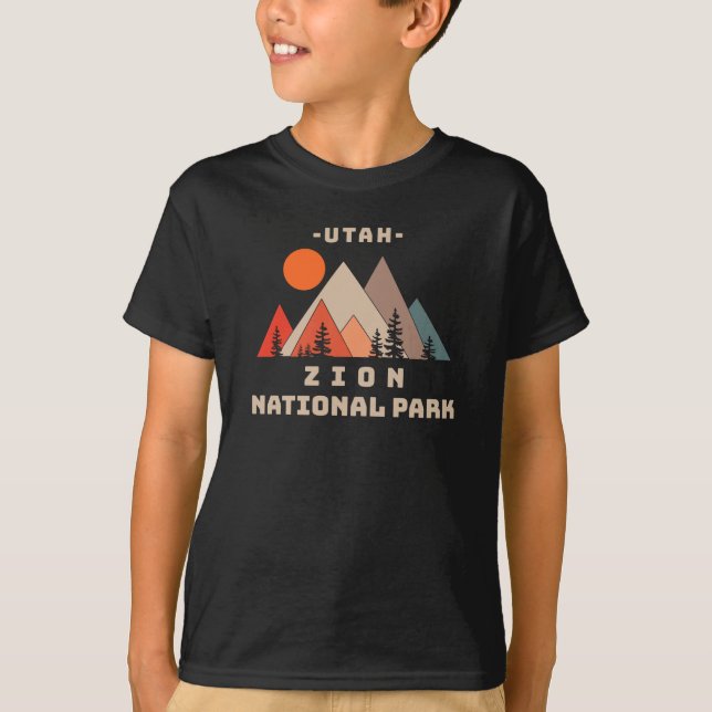 Camiseta Parque Nacional Zion (Anverso)