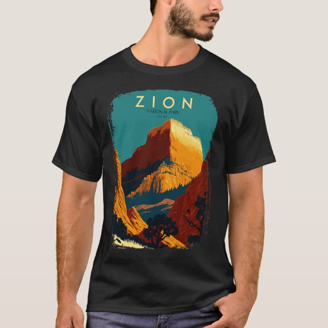 Camiseta Parque Nacional Zion (Anverso)