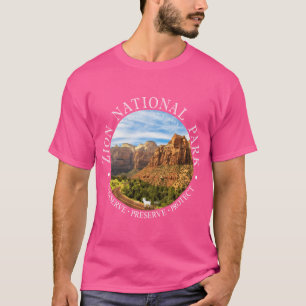 Camiseta Parque Nacional Zion Conservación Utah Naturaleza