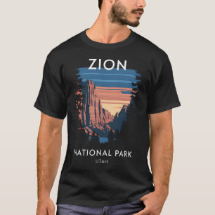 Camiseta Parque Nacional Zion Escénico Utah