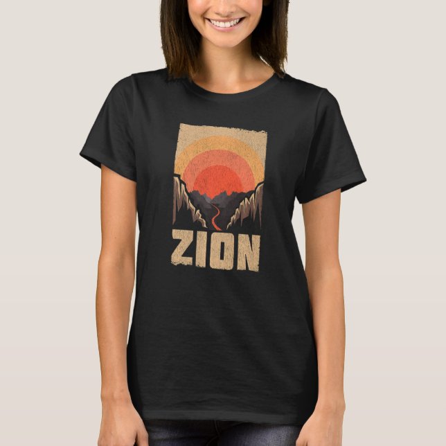 Camiseta Parque nacional Zion Merchandise Zion Senderismo S (Anverso)
