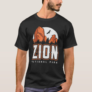 Camiseta Parque Nacional Zion Parque Nacional Estadounidens