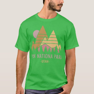 Camiseta Parque nacional Zion Retro