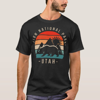 Camiseta Parque nacional Zion Retro 1