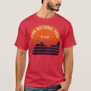 Camiseta Parque nacional Zion Retro 2