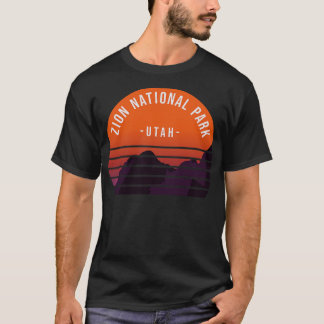 Camiseta Parque nacional Zion Retro 2