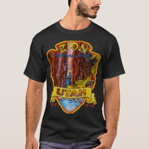 Camiseta Parque nacional Zion Río Virgen Utah Narrows Cany