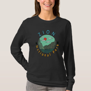 Camiseta Parque nacional Zion Senderismo viajero por Utah