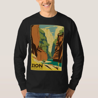 Camiseta Parque Nacional Zion The Narrows Turista Pos Vinta