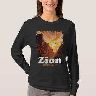 Camiseta Parque Nacional Zion US Sendero Explorar Utah Camp