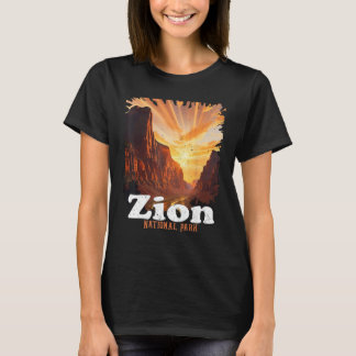 Camiseta Parque Nacional Zion US Sendero Explorar Utah Camp